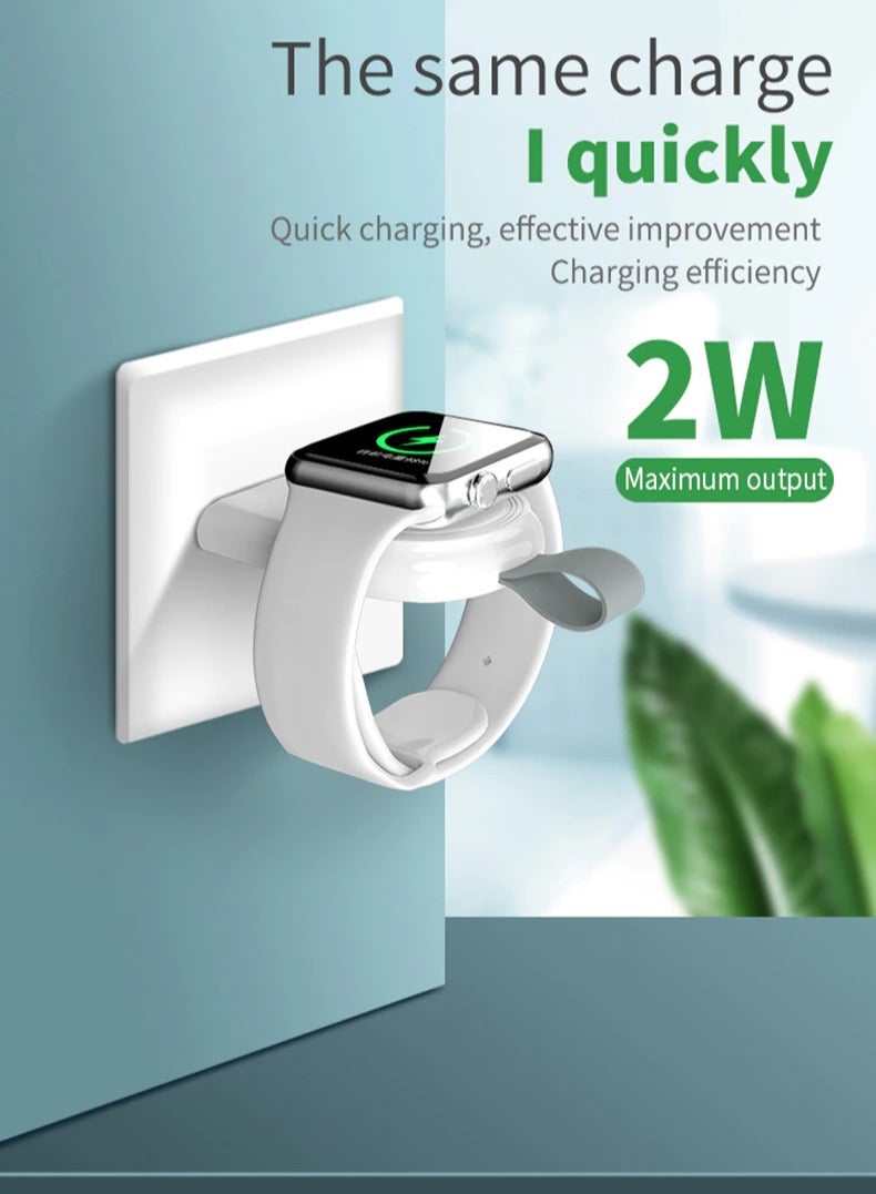 USB C Portable Wireless Charger for IWatch 7 6 SE 5 4 Charging Dock Station USB Cable for Apple Watch Series 7 6 5 4 3 Type C - Image 4